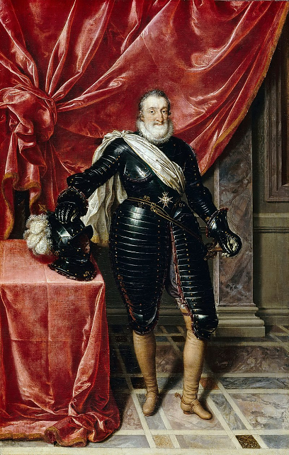 Henri IV de France - par Frans Pourbus le jeune
